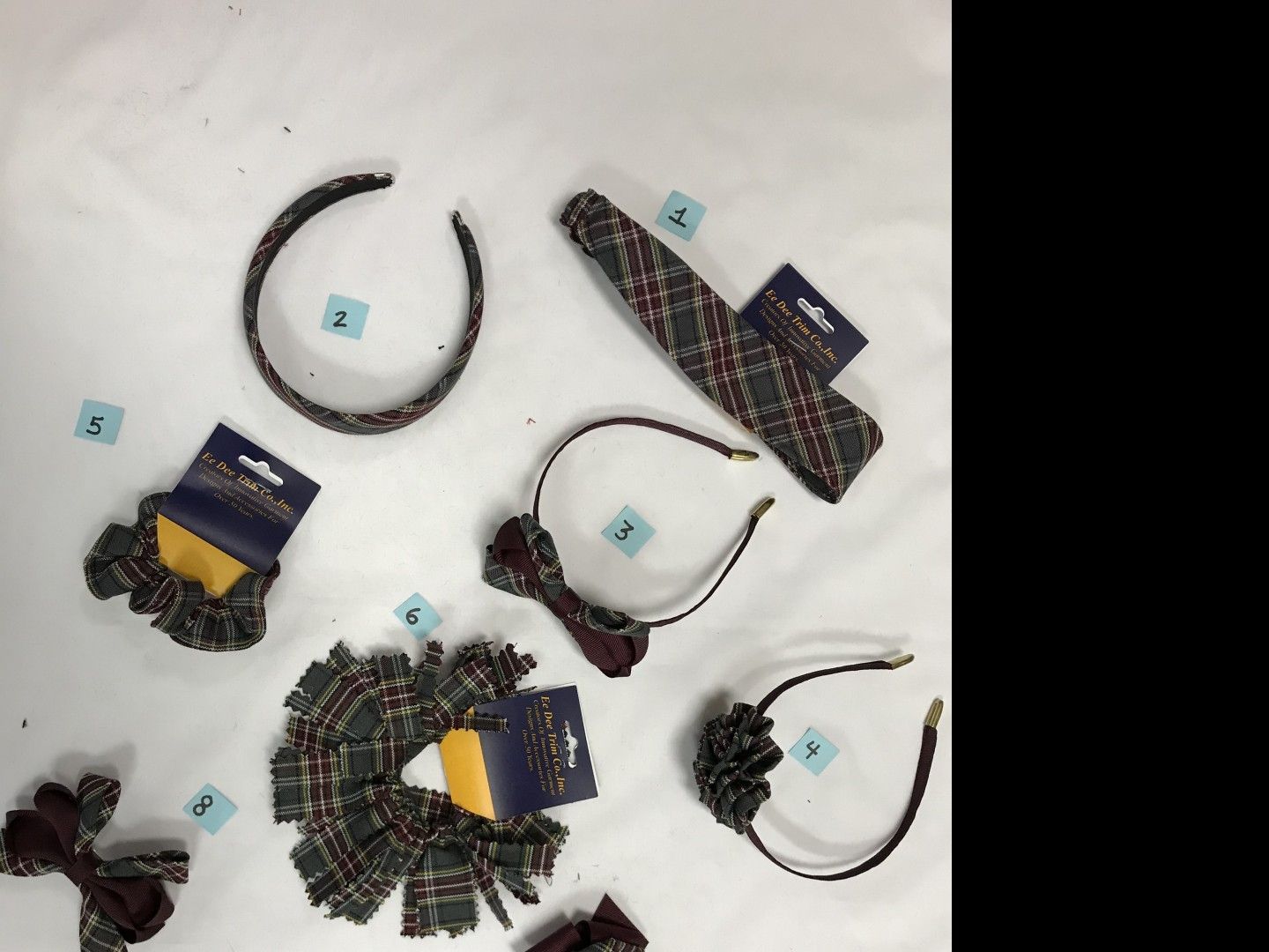 Plaid 43 Hair Accessories Items