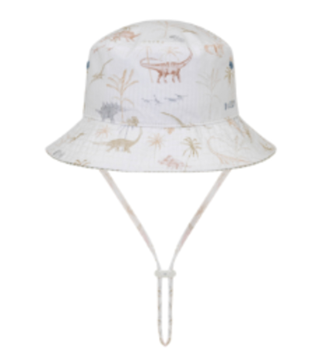 DOZER BABY BOYS OFF WHITE REVERSIBLE BUCKET HAT RICHMOND