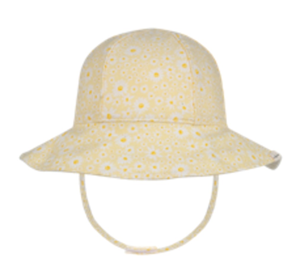 MILLYMOOK BABY GIRLS LEMON SORBET REVERSIBLE FLOPPY HAT MUNDOORA