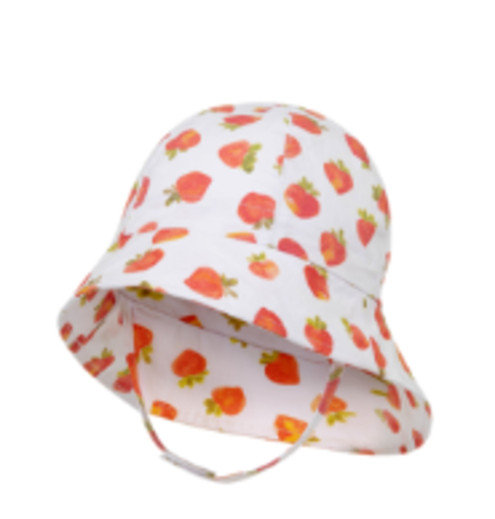 MILLYMOOK BABY GIRLS WHITE LEGIONNAIRE SUN HAT ALVA