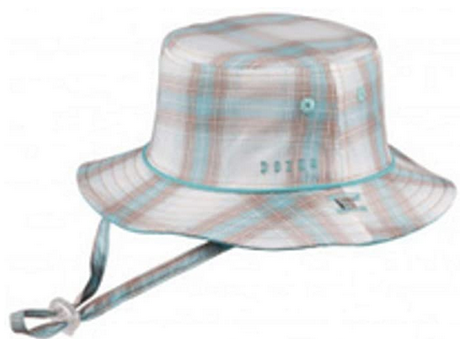 DOZER BABY BOYS BLUE REVERSIBLE BUCKET HAT WESTON 