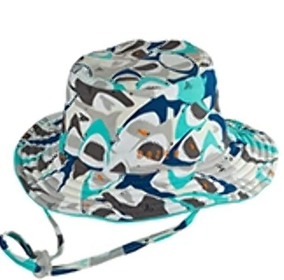 DOZER BABY BOYS MULTICOLORED REVERSIBLE BUCKET HAT CHOMP