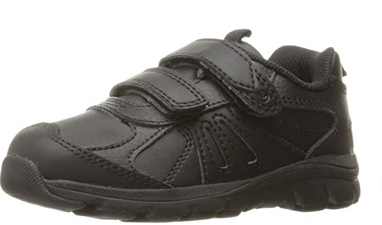 STRIDE RITE BOYS BLACK SNEAKER COOPER