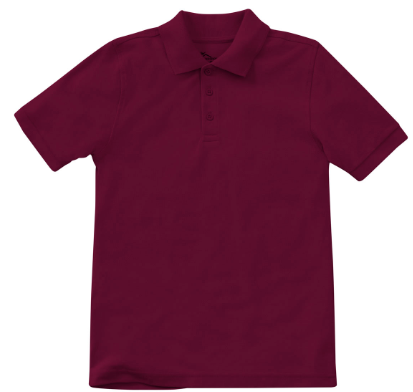 Morgan Park AcademyMaroonShort Sleeve PoloWith School Logo