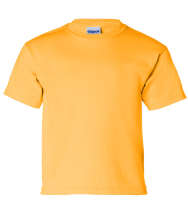 Robert A. BlackGoldGym T-shirtWith School Logo