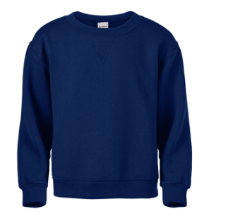 Cambridge Classical Academy Navy Gym SweatshirtWith School Logo