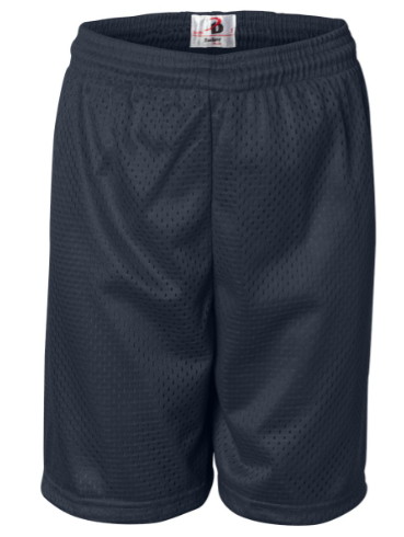 St. BedeNavy Mesh ShortsWith School Logo