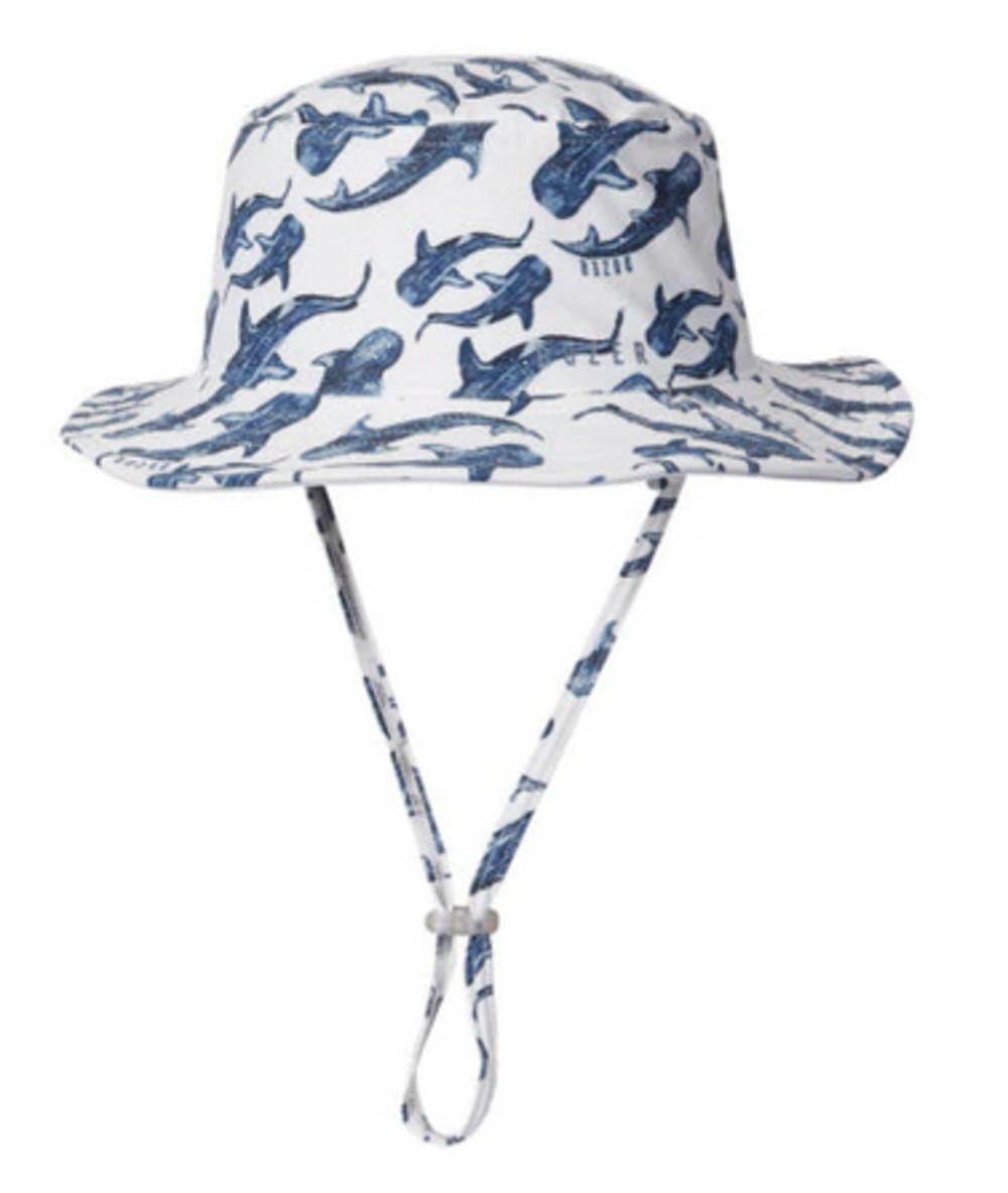 DOZER BABY BOYS WHITE MULTI REVERSIBLE BUCKET HAT JERVIS