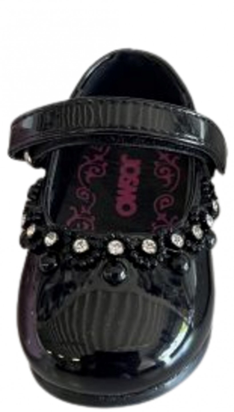 JOSMO Girl's, Patent Mary Jane - Infant & Toddler Black Patent