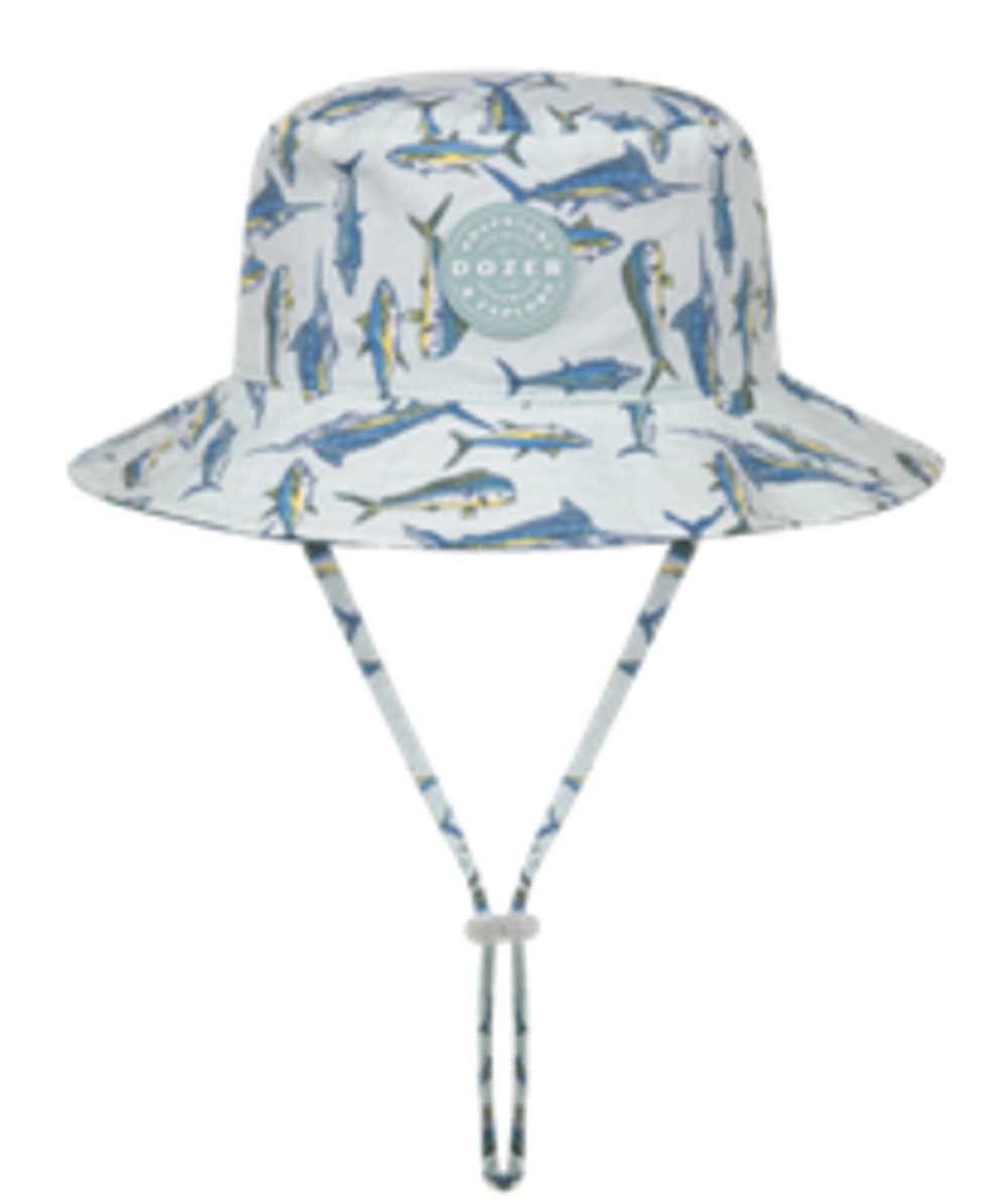 DOZER BOYS MINT REVERSIBLE BUCKET HAT KARUAH