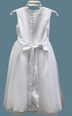 Lauren Marie Communion Dress#605Back