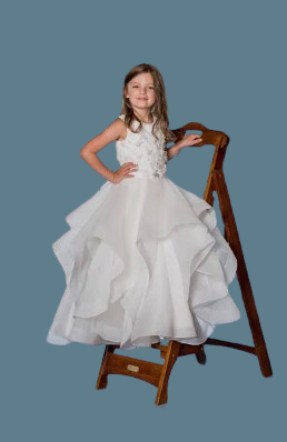 Macis Design Communion Dress#106Front