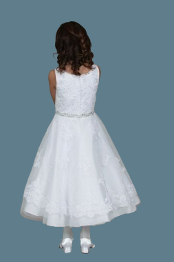 Sweetie Pie Communion Dress#300Back