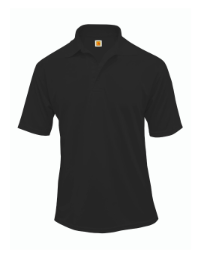 Morgan Park AcademyBlackShort Sleeve PoloWith School Logo