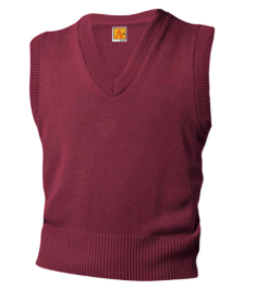 St. ChristopherMaroon VestWith School Logo