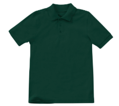 STEM Magnet AcademyGreenShort Sleeve PoloWith School Logo