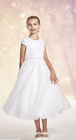 Joan Calabrese Communion Dress#1Front