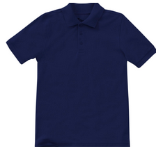Chicago CollegiateNavyShort Sleeve PolosWith School LogoGrades:  9-12