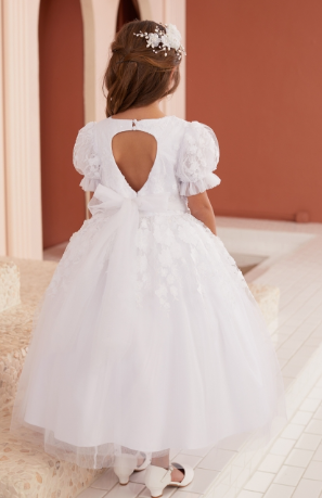 Tip Top Kids Communion Dress#202BackHead Piece not Included